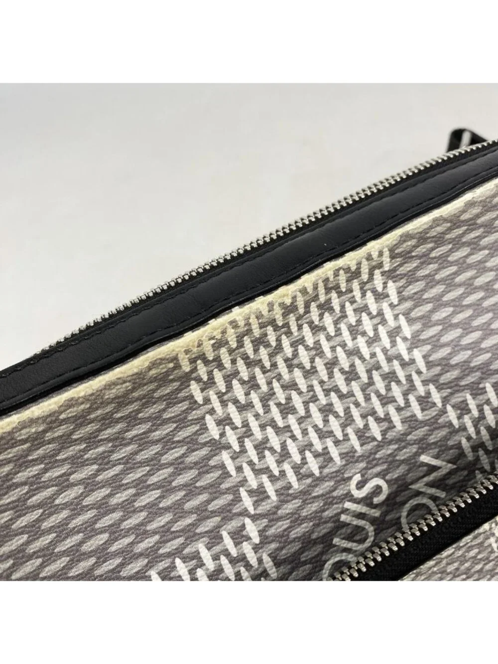 Louis Vuitton Shoulder Bag Damier Graphite 3D Trio Messenger Antarctica